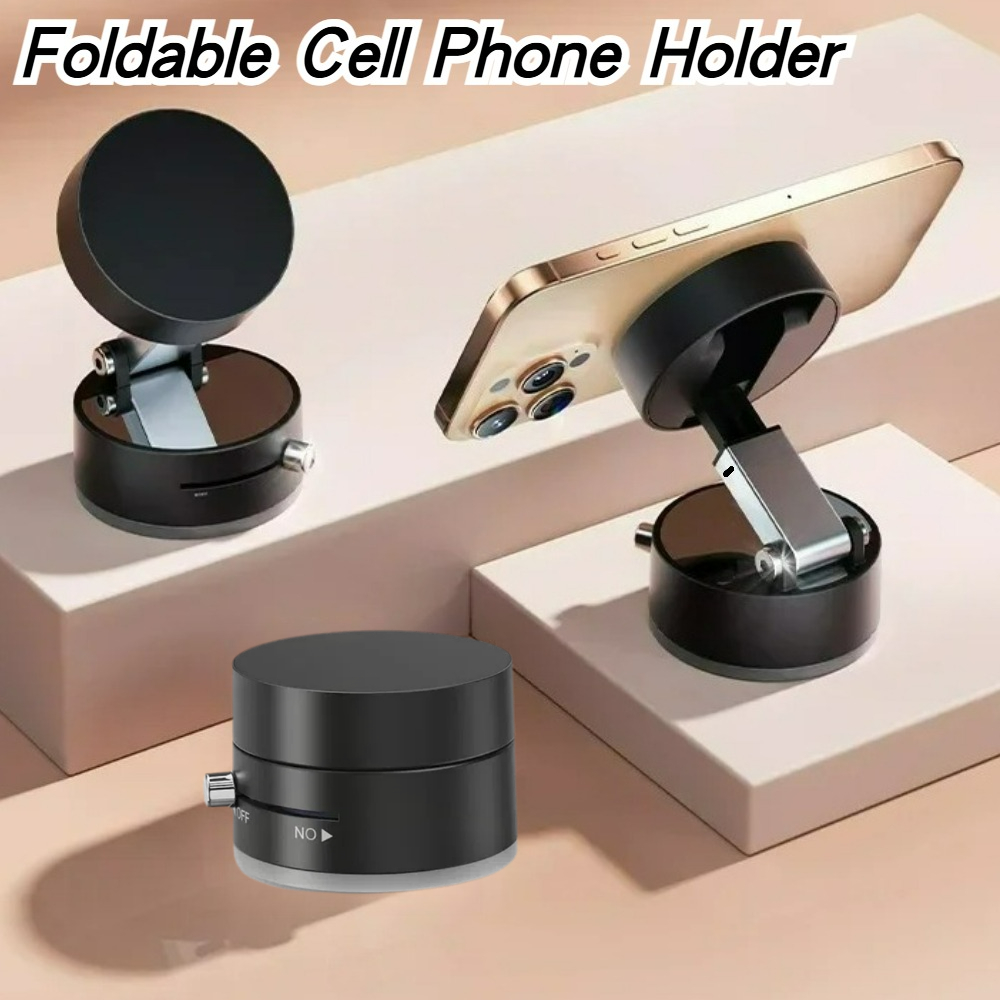 Phone Holder - High Performance Magnetic Vacuum Holder Foldable