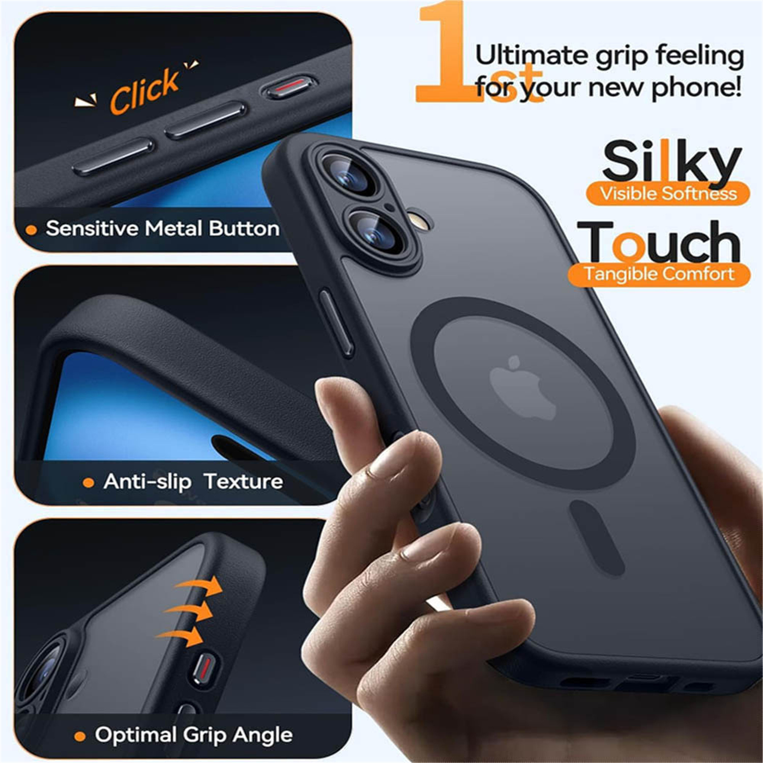 Magnetic Luxury Matte Transluc - Wireless Charger recension och pris