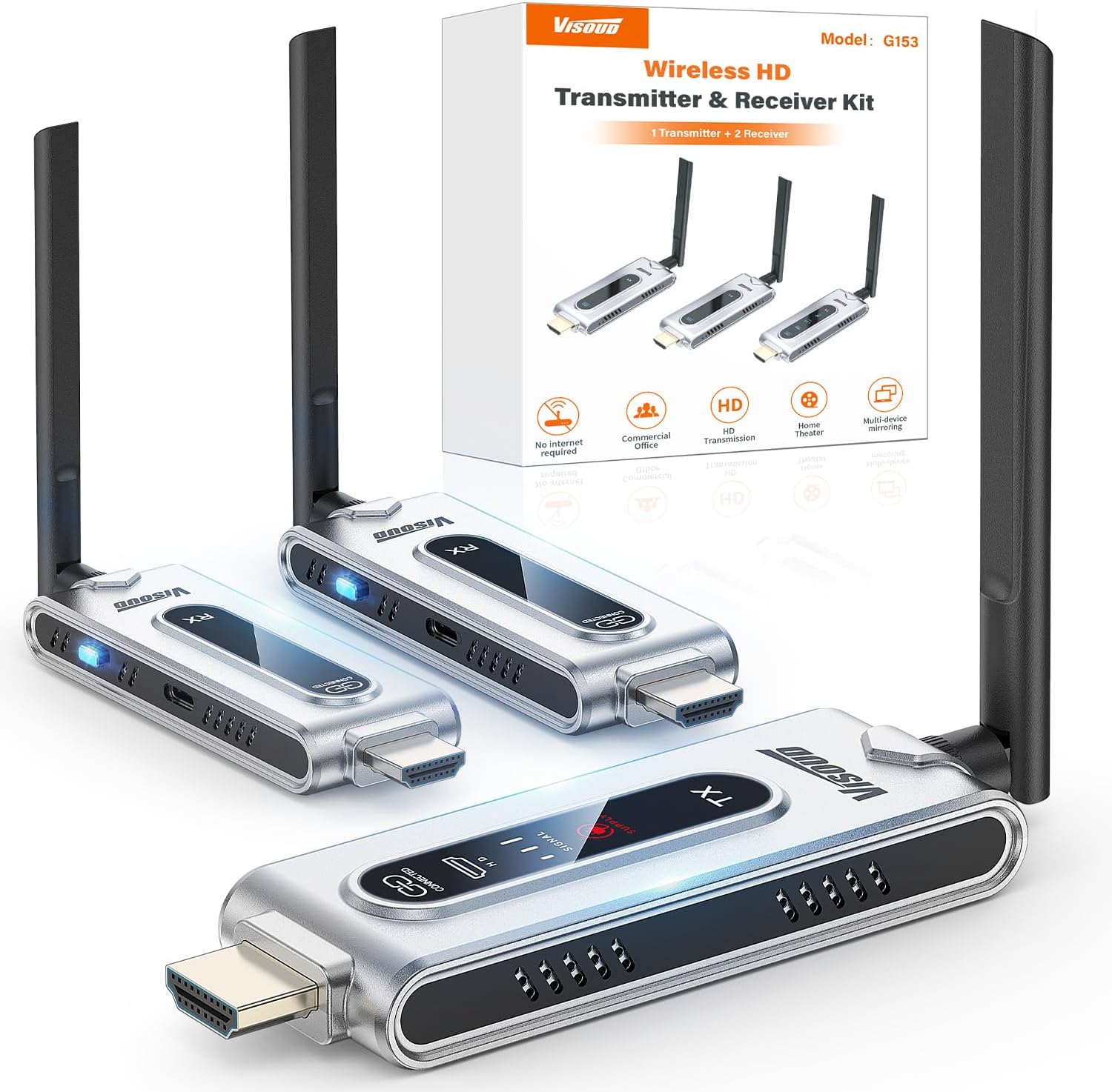 Wireless HDMI Transmitter and  - Hdmi Adapter recension och pris