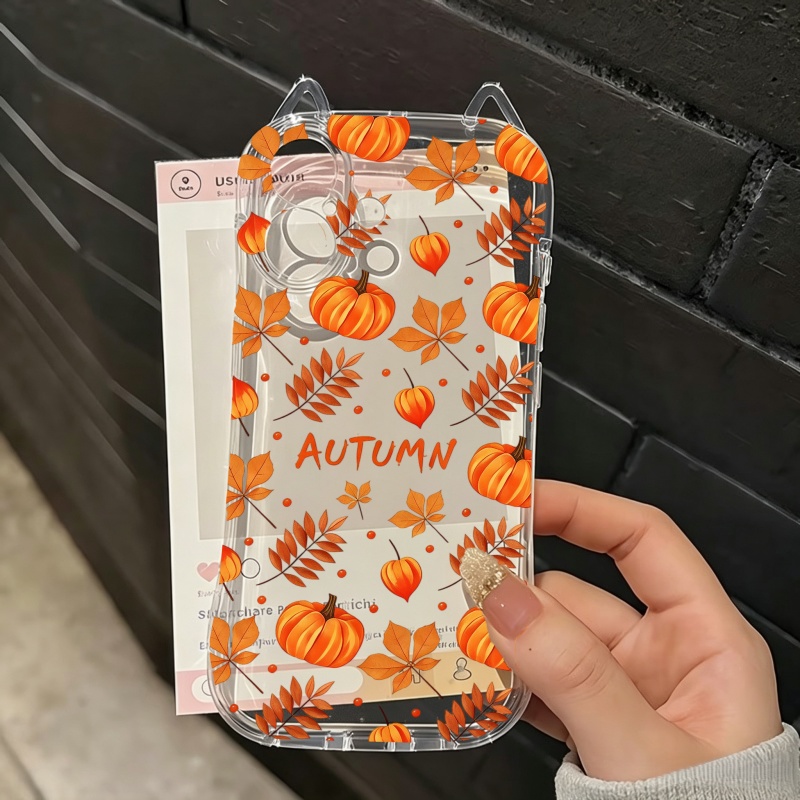 Autumn Pumpkin Falling Leaves  - Usb Charger recension och pris