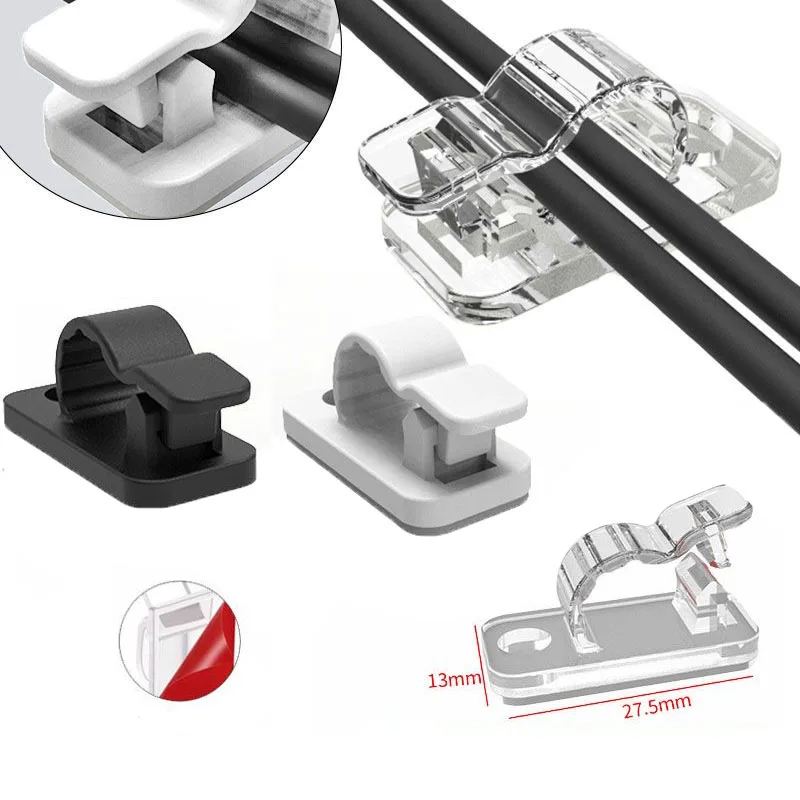 10/50PCS Cable Organizer Clips - Cable Organizer recension och pris