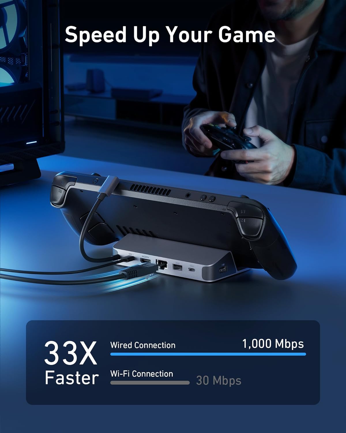 Anker Charging Station for Ste - Usb Hub recension och pris