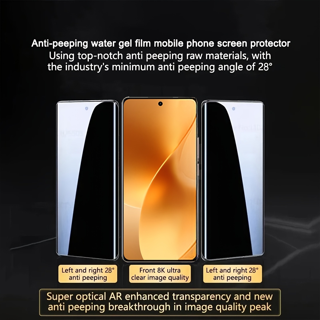 3Pcs Privacy Hydrogel Film For - Oppo Find X8 recension och pris