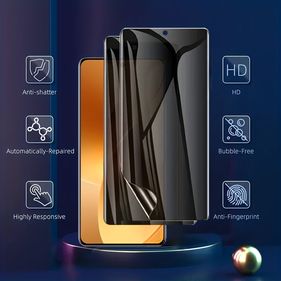 3Pcs Privacy Hydrogel Film For - Oppo Find X8 recension och pris