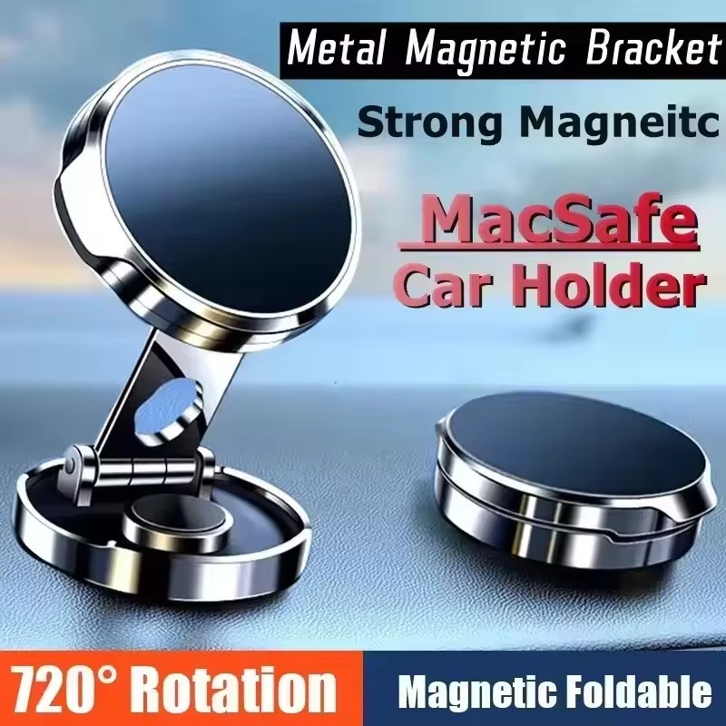 Round Folding Magnetic Car Hol - Phone Holder recension och pris