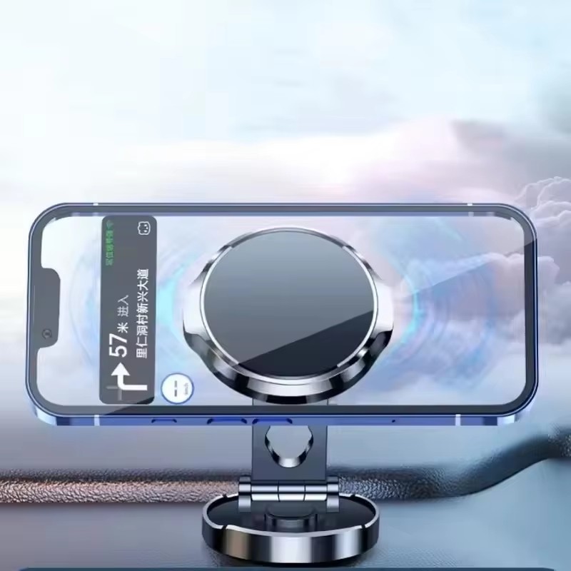 Round Folding Magnetic Car Hol - Phone Holder recension och pris
