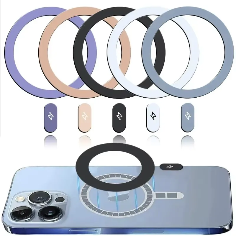 5/1Pcs Metal Plate Sticker Rin - Phone Holder recension och pris