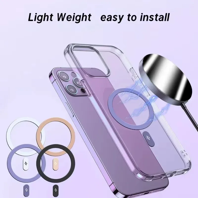 5/1Pcs Metal Plate Sticker Rin - Phone Holder recension och pris